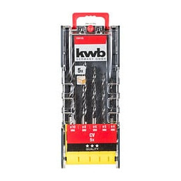 Jeu De 5 Forets Hélicoïdaux À Bois Kwb