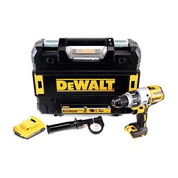 Dewalt Dcd 996 18 V Brushless Li-ion Perceuse-visseuse À Percussion Sans Fil Avec Boîtier Tstak + 1x Batterie Dcb 184 2,0 Ah 
