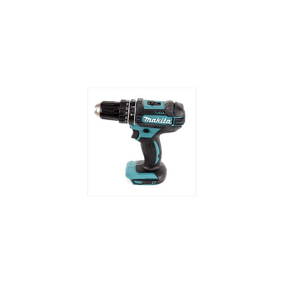Makita Dhp 482 - 18 V Li-ion Perceuse Visseuse À Percussion Sans Fil Avec Boîtier Makpac + 2x Batteries Bl 1820 2,0 Ah + Char
