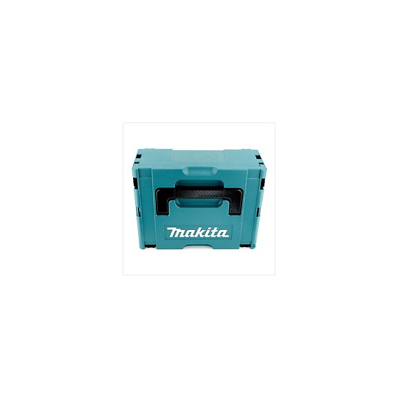 Makita Dhp 482 - 18 V Li-ion Perceuse Visseuse À Percussion Sans Fil Avec Boîtier Makpac + 2x Batteries Bl 1820 2,0 Ah + Char