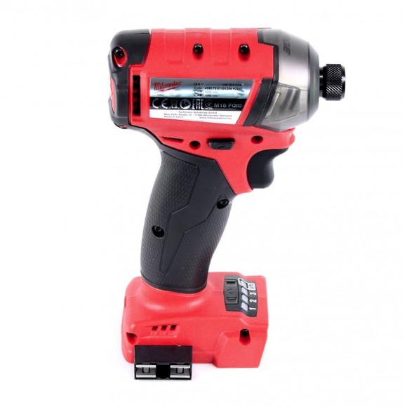 Milwaukee M18 Fqid-0 18 V 1/4" Visseuse À Chocs Sans Fil Hydraulique Silencieuse Surge - Sans Accessoires - Sans Batterie Ni C