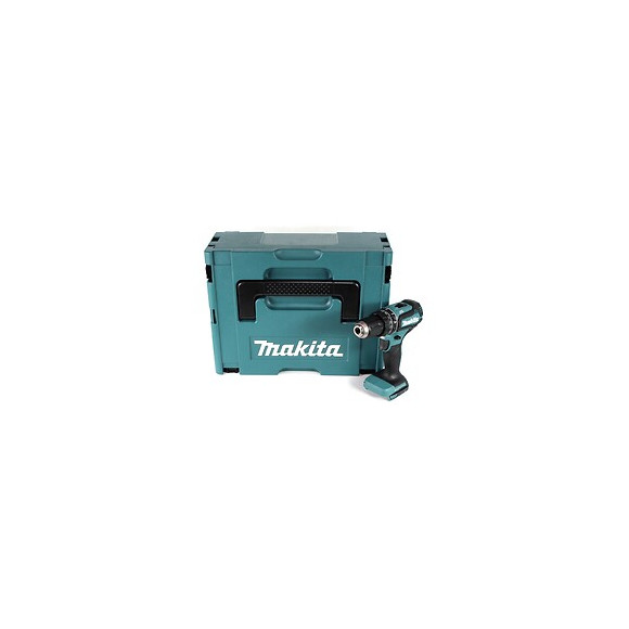 Makita Dhp 485 Zj 18 V Li-ion Perceuse Visseuse À Percussion Sans Fil Solo + Coffret De Transport - Sans Batterie, Sans Charge