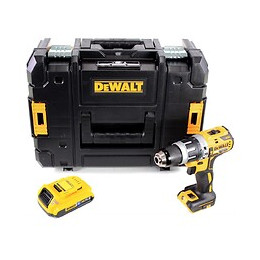 Dewalt Dcd 796 Nt Perceuse-visseuse À Percussion Sans Fil Brushless 18v 70nm + 1x Batterie 2,0 Ah  + Coffret De Transport - Sa