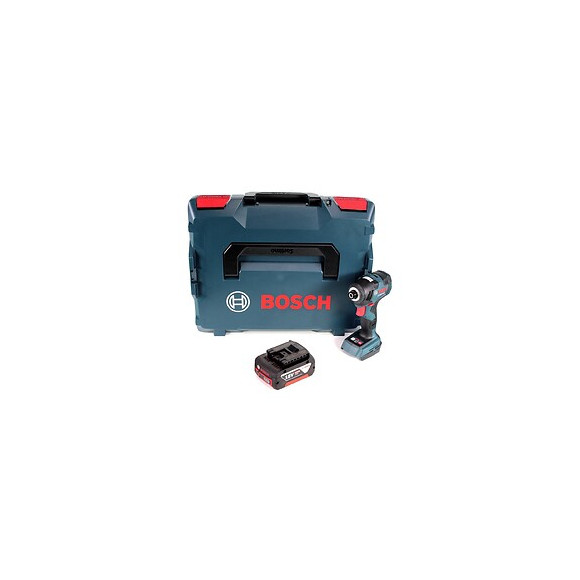 Bosch Gdr 18 V-200 C Visseuse À Chocs Sans Fil 18 V 1/4" + Coffret  L-boxx + 1x Batterie 5,0 Ah - Sans Chargeur