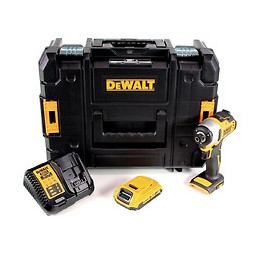 Dewalt Dcf 809 D1t Visseuse À Chocs Sans Fil 18 V Brushless Li-ion + Coffret De Transport + 1x Batterie 2,0 Ah + Chargeur