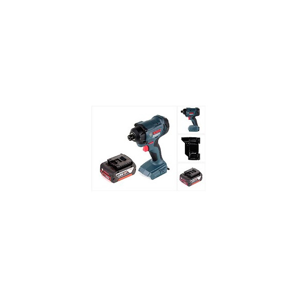 Bosch Gdr 18 V-160 Visseuse À Chocs Sans Fil 18v 1/4" + 1x Batterie 5,0ah + Insert - Sans Chargeur, Sans Coffret