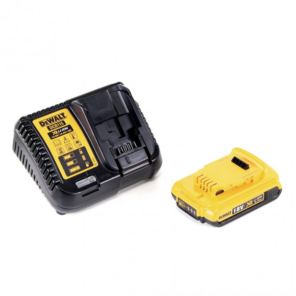 Dewalt Dcf 809 D1t Visseuse À Chocs Sans Fil 18 V Brushless Li-ion + Coffret De Transport + 1x Batterie 2,0 Ah + Chargeur