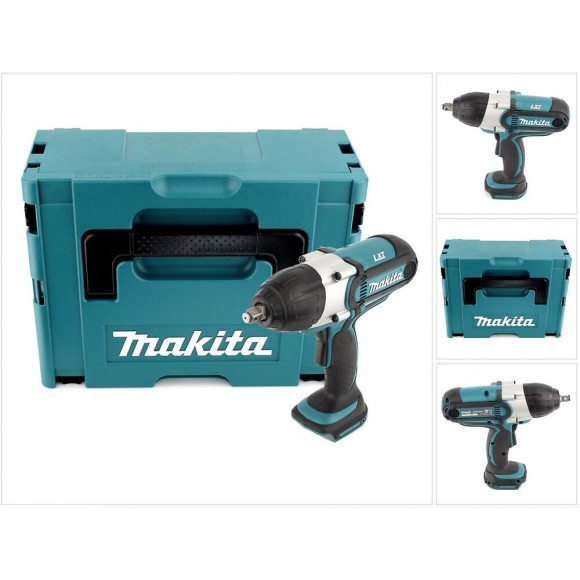 Makita Dtw 450 Zj Visseuse À Percussion Sans Fil 18v 440nm Solo + Coffret Makpac - Sans Batterie, Sans Chargeur