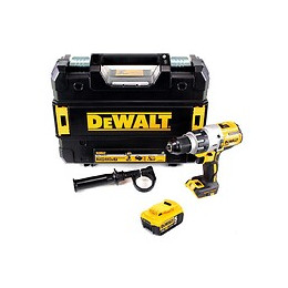 Dewalt Dcd 996 Nt Perceuse-visseuse À Percussion Sans Fil 18v 95nm Brushless + 1x Batterie 5,0 Ah + Coffret De Transport - San
