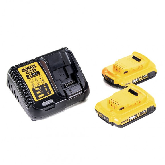 Dewalt Dcd 778 D2t Perceuse Visseuse À Percussion Sans Fil 18v 65nm + 2x Batteries 2,0ah + Chargeur + Coffret Tstak