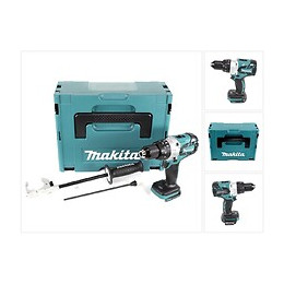 Makita Dhp 481 Zj 18v Perceuse Visseuse À Percussion Sans Fil Brushless 115 Nm En Coffret Makpac Sans Batterie Ni Chargeur