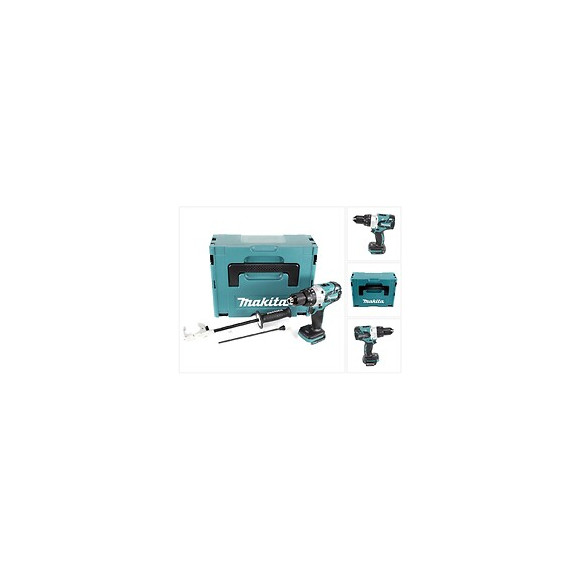 Makita Dhp 481 Zj 18v Perceuse Visseuse À Percussion Sans Fil Brushless 115 Nm En Coffret Makpac Sans Batterie Ni Chargeur