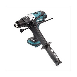 Makita Dhp 458 Ry1j Perceuse Visseuse À Percussion Sans Fil 18v 91nm + 1x Batterie 2,0ah + Chargeur + Coffret Makpac