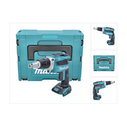 Makita Dfs 452 Zj Visseuse Plaque De Plâtre Sans Fil, Sans Balai, 18v + Makpac - Sans Batterie, Sans Chargeur