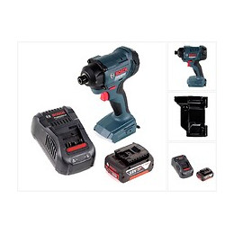 Bosch Gdr 18v-160 Visseuse À Chocs Sans Fil 18v 1/4" 160nm + 1x Batterie 5,0ah + Chargeur + Insert - Sans L-boxx