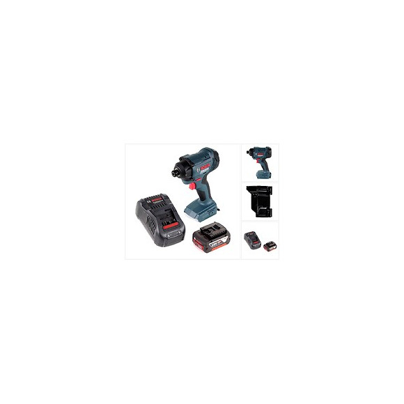 Bosch Gdr 18v-160 Visseuse À Chocs Sans Fil 18v 1/4" 160nm + 1x Batterie 5,0ah + Chargeur + Insert - Sans L-boxx