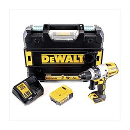 Dewalt Dcd 996 P1 18 V Brushless Li-ion Perceuse-visseuse À Percussion Sans Fil Avec Boîtier Tstak + 1x Batterie Dcb 184 5,0 
