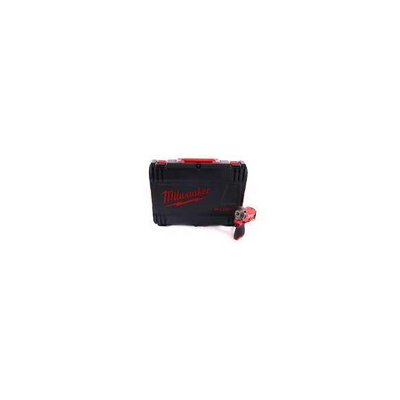 Milwaukee M12 Fiw38-0 Boulonneuse À Percussion Compacte Sans Fil 12 V, 339 Nm, 3/8", Brushless + Hd Box - Sans Batterie, Sans 