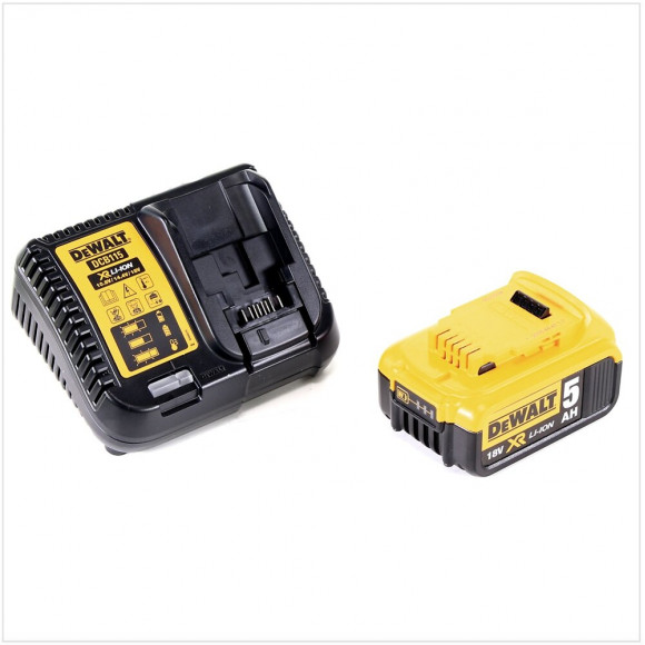 Dewalt Dcd 996 P1 18 V Brushless Li-ion Perceuse-visseuse À Percussion Sans Fil Avec Boîtier Tstak + 1x Batterie Dcb 184 5,0 