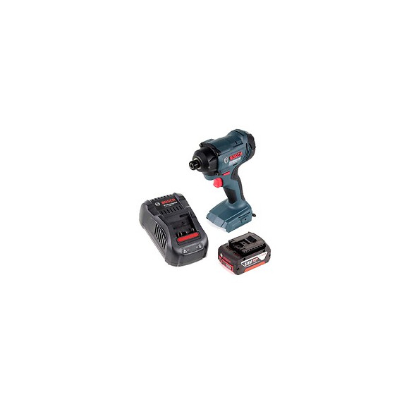 Bosch Gdr 18v-160 Visseuse À Chocs Sans Fil 18v 1/4" 160nm + 1x Batterie 5,0ah + Chargeur + Insert - Sans L-boxx