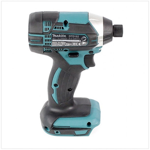 Makita Dtd 152 Zj 18v Li-ion Visseuse À Chocs Sans Fil Avec Boîtier Makpac - Sans Batterie, Ni Chargeur