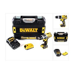 Dewalt Dcd 796 D1 18 V Perceuse Visseuse À Percussion Sans Fil Brushless 70 Nm Avec Boîtier Tstak + 1x Batterie Dcb 183 2,0 A