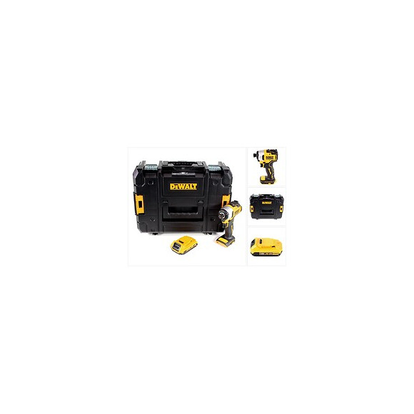 Dewalt Dcf 809 Nt Visseuse À Chocs Sans Fil 18 V Brushless Li-ion + Coffret De Transport T-stak + 1x Batterie 2,0 Ah Akku - Sa