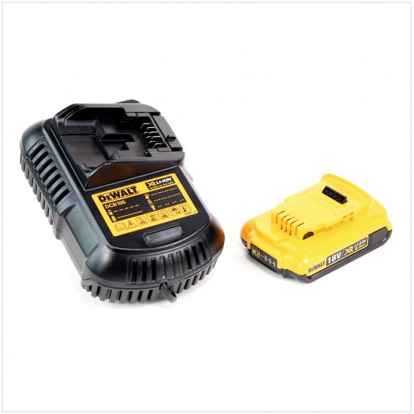 Dewalt Dcd 796 D1 18 V Perceuse Visseuse À Percussion Sans Fil Brushless 70 Nm Avec Boîtier Tstak + 1x Batterie Dcb 183 2,0 A