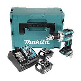 Makita Dfs 250 Rgj Visseuse À Cloison Sèche Sans Fil 18 V Brushless + 2x Batteries Rechargeables 6,0 Ah + Chargeur + Coffret 
