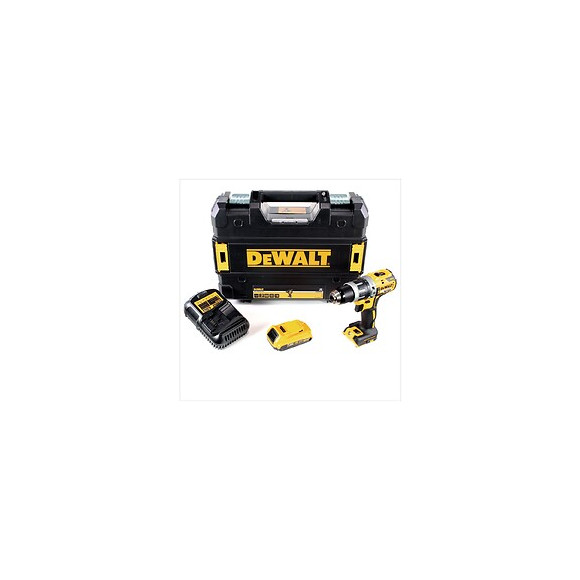 Dewalt Dcd 796 D1 18 V Perceuse Visseuse À Percussion Sans Fil Brushless 70 Nm Avec Boîtier Tstak + 1x Batterie Dcb 183 2,0 A