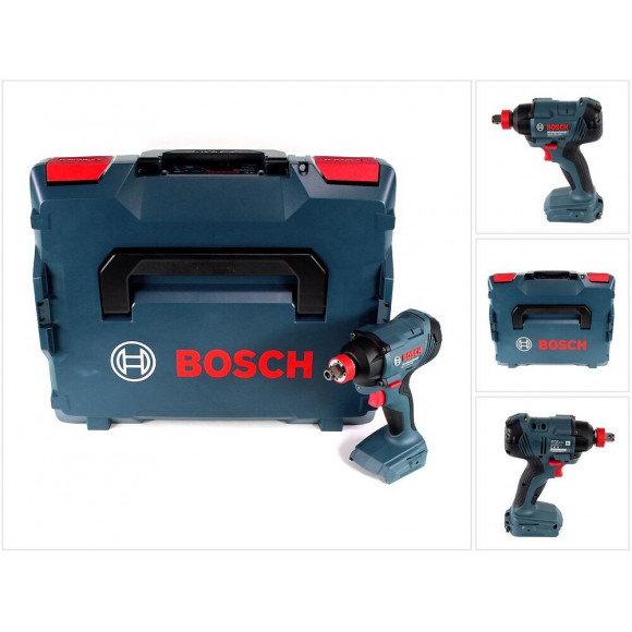Bosch Gdx 18v-180 18 V Li-ion Visseuse À Chocs Sans Fil 180 Nm Solo + Coffret De Transport L-boxx - Sans Batterie, Sans Charge