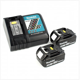 Makita Dtw 1001 Rfj 18 V Li-ion Brushless Boulonneuse À Chocs Sans Fil Avec Boîtier Makpac + 2x Batteries Bl 1830 3,0 Ah + Ch