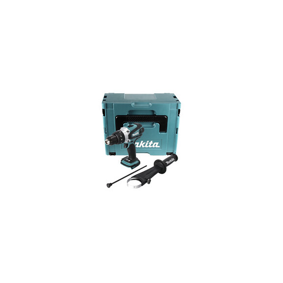 Makita Dhp 458 Zj Perceuse Visseuse À Percussion Sans Fil 18 V 91 Nm Solo + Makpac - Sans Batterie, Sans Chargeur