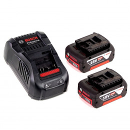 Bosch Gdr 18v-160 Visseuse À Chocs Sans Fil 18v 1/4" 160nm + 2x Batteries 5,0ah + Chargeur + Insert - Sans Coffret