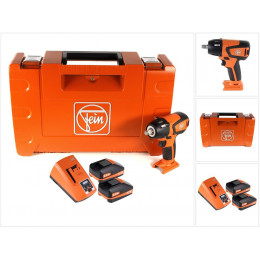 Fein Ascd 18-300 W2 Boulonneuse-visseuse À Chocs Sans Fil 18 V 290nm Brushless 1/2" ( 71150664000 ) + Coffret De Transport + 2