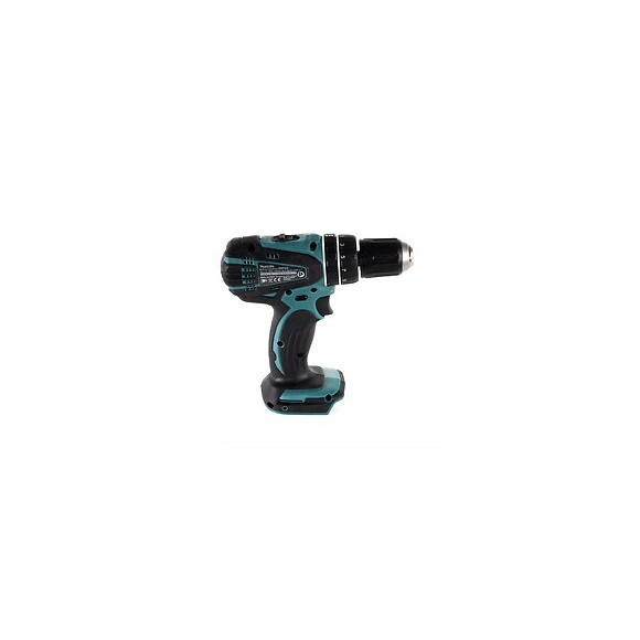 Makita Dhp 456 Zj Perceuse Visseuse À Percussion Sans Fil 50 Nm 18 V + Makpac - Sans Batterie, Sans Chargeur