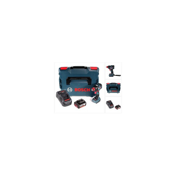 Bosch Gdx 18 V-200 C Professional 18 V Li-ion Visseuse À Chocs Sans Fil Brushless In L-boxx + 1x Batterie 5,0 Ah + Chargeur