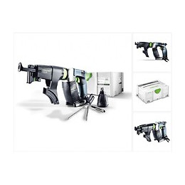 Festool Dwc 18-2500 Li Basic Visseuse Sans Fil Pour Plaquiste Avec Boîtier Systainer, Incl. Chargeur De Vis, Sans Batterie Ni 