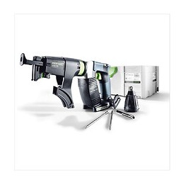Festool Dwc 18-2500 Li Basic Visseuse Sans Fil Pour Plaquiste Avec Boîtier Systainer, Incl. Chargeur De Vis, Sans Batterie Ni 