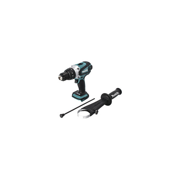 Makita Dhp 458 Z Perceuse-visseuse À Percussion Sans Fil 18v 91nm Solo - Sans Batterie, Sans Chargeur