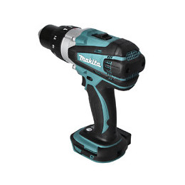 Makita Dhp 458 Z Perceuse-visseuse À Percussion Sans Fil 18v 91nm Solo - Sans Batterie, Sans Chargeur