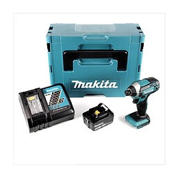 Makita Dtd 152 Rf1j 18v Li-ion Visseuse À Chocs Sans Fil Avec Boîtier Makpac + 1x Batterie Bl1830 3,0 Ah + Chargeur Dc18rc