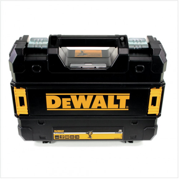 Dewalt Dcf 887 Visseuse À Chocs Sans Fil 18 V Brushless Avec Mandrin De 1/4" + Boîtier Tstak + 1x Batterie 2 Ah + Chargeur