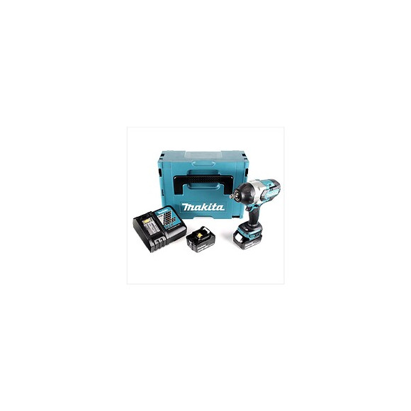 Makita Dtw 1002 Rfj 18 V Li-ion Brushless Boulonneuse À Chocs Sans Fil Avec Boîtier Makpac + 2x Batteries Bl 1830 3,0 Ah + Ch