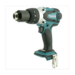 Makita Bhp 458 Z Lxt Perceuse Visseuse À Percussion Sans Fil Lxt 18 V Li-ion Solo - Uniquement Outil Sans Accessoires, Avec Po