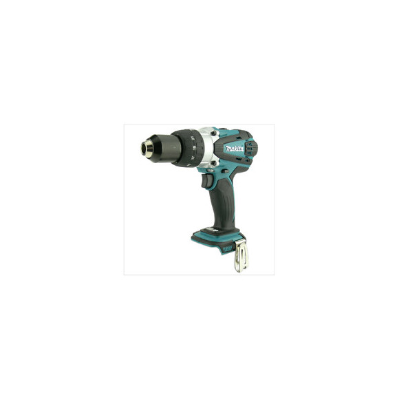 Makita Bhp 458 Z Lxt Perceuse Visseuse À Percussion Sans Fil Lxt 18 V Li-ion Solo - Uniquement Outil Sans Accessoires, Avec Po