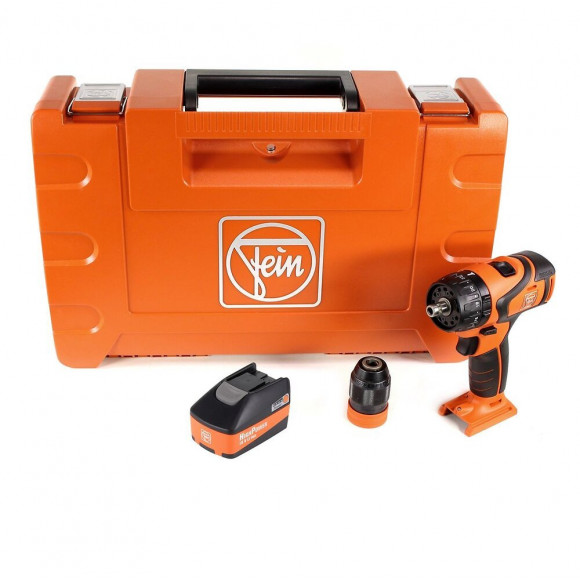 Fein Asb 18 Q Perceuse-visseuse À Percussion Sans Fil 18v 60nm Avec Interface Quickin ( 71132364000 ) + Coffret De Transport +