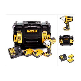 Dewalt Dcf 894 P2 Visseuse À Chocs Sans Fil 18v 1/2" Brushless + 2x Batteries 5,0ah + Chargeur + Coffret De Transport Tstak