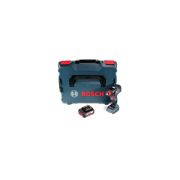 Bosch Gdx 18 V-200 C Professional 18 V Li-ion Visseuse À Chocs Sans Fil Brushless + L-boxx + 1x Batterie 5,0 Ah - Sans Chargeu
