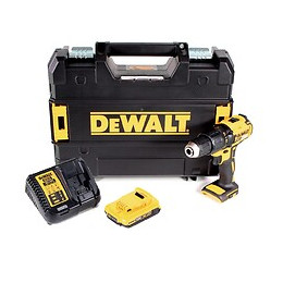 Dewalt Dcd 778 Nt Perceuse Visseuse À Percussion Sans Fil 65nm 18v+ 1x Batterie 2,0ah + Chargeur + Coffret Tstak